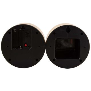 Horloge à Poser En Métal Duo Cuckoo Doré