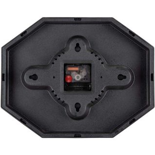 Horloge Murale Octogonale En Résine Factory Marron