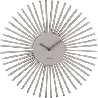 Horloge Murale En Métal Polo Gris