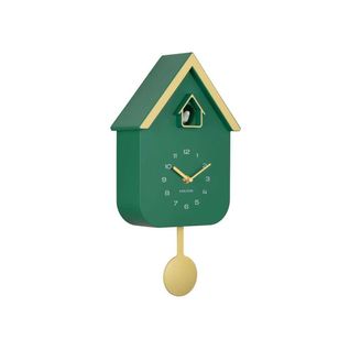 Horloge Murale Dupla Color Cuckoo Vert