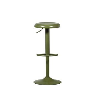 Tabouret De Bar Réglable En Métal H61-81cm