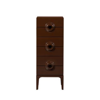Petit Meuble De Rangement 6 Tiroirs En Bois Et Métal H120cm