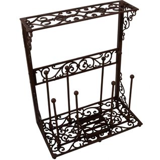 Porte Bottes De Jardin En Fonte 4 Paires