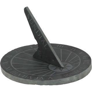 Cadran Solaire à Poser En Schiste