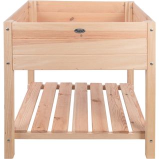 Carré Potager En Pin Naturel Sur Pieds Largeur 78 Cm