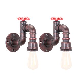 2x Applique Murale Rétro E27 Applique Murale Antique Vintage Applique Murale D'intérieur Créative