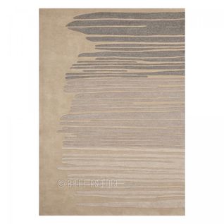 Tapis Chambre 70x140 Fait Main En Acrylique Beige Rectangle Nedcraft