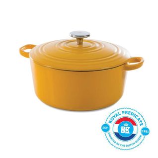 Bk Cookware H6075.528 Nature Bk Bourgogne Cocotte En Fonte- 6.7l - Revetement Émaillé