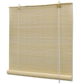 Store Roulant En Bambou 150x160 Cm Naturel