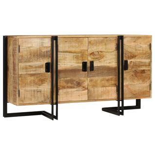 Buffet Bois De Manguier Massif 150x40x80 Cm