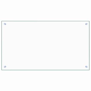 Dosseret De Cuisine Transparent 90x50 Cm Verre Trempé