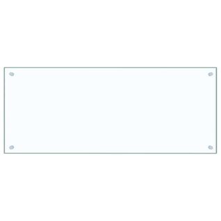 Dosseret De Cuisine Transparent 100x40 Cm Verre Trempé