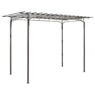 Arche à Rosiers Jardin Tonnelle Décoration 190 X 320 Cm Acier
