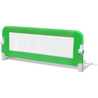 Barrière De Lit Pour Enfants 102x42 Cm Vert