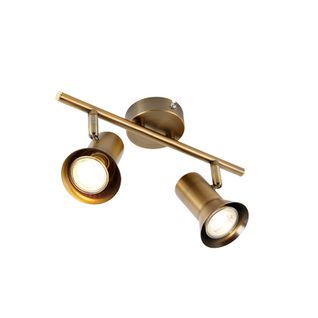 Spot De Plafond Orientable Et Inclinable Bronze - Karin 2