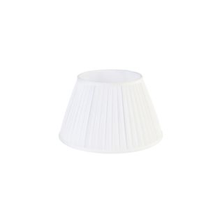 Abat-jour Plissé Blanc 35/20 Cm