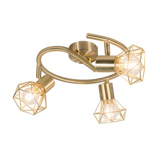 Spot Art Déco En Laiton Rotatif Et Inclinable - Mosh 3