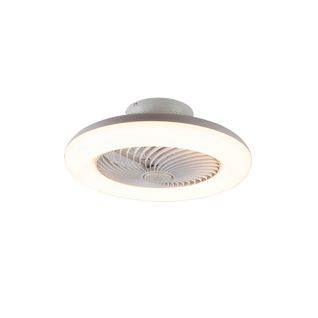 Ventilateur De Plafond Blanc Avec LED Et Télécommande - Clima