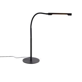 Lampe De Table Design Noire Avec LED Et Variateur Tactile - Palka