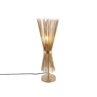 Lampe De Table Country Laiton - Broom