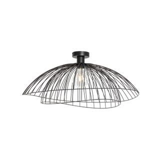 Plafonnier Design Noir 60 Cm - Pua