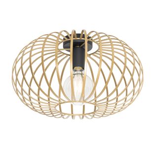 Plafonnier Design Doré 39 Cm - Johanna