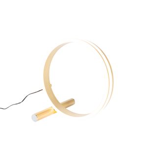 Lampe De Table Design En Laiton Avec LED Dimmable En 3 Étapes - Navara