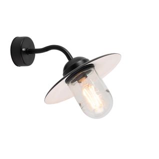 Applique D'extérieur Intelligente Noire Ip44 Avec Wifi A60 - Munich