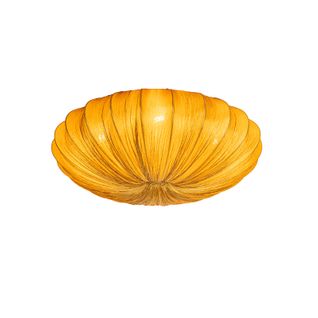 Plafonnier Japandi Doré 60 Cm 5 Lumières - Plu