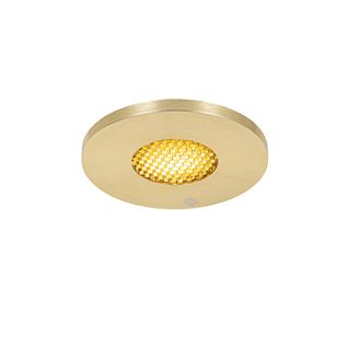 Spot Encastrable Pour Salle De Bain Moderne Doré Ip54 - Shed Honey