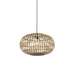 Lampe à Suspension Orientale Bambou 44 Cm - Amira