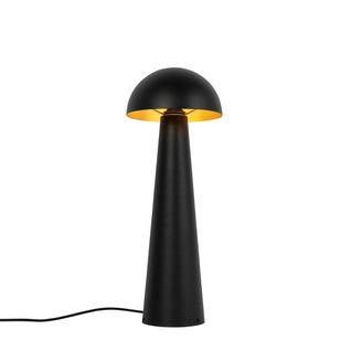 Lampadaire D'extérieur Noir 65 Cm - Champignon