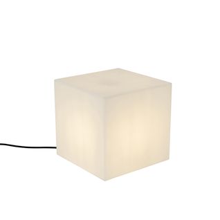 Lampe D'extérieur Intelligente Blanche 30 Cm Carrée Avec LED A60 Ip44 - Nura