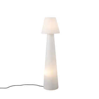 Lampadaire D'extérieur Intelligent Blanc Avec LED A60 Ip44 - Katrijn