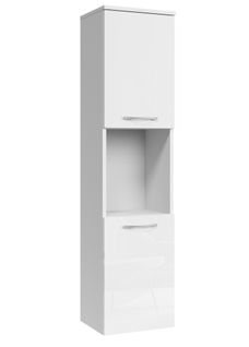Colonne Montreal Hauteur 131 Cm Blanc Brillant