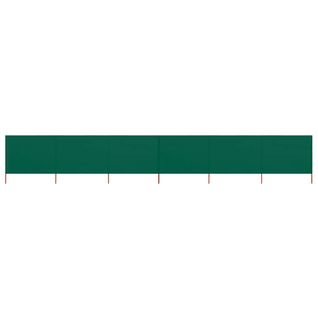 Paravent 6 Panneaux Tissu 800 X 120 Cm Vert