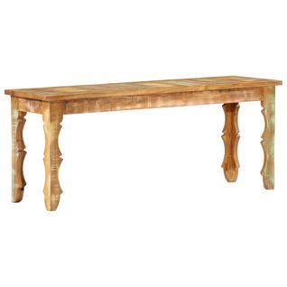 Banc 110 X 35 X 45 Cm Bois De Récupération Massif