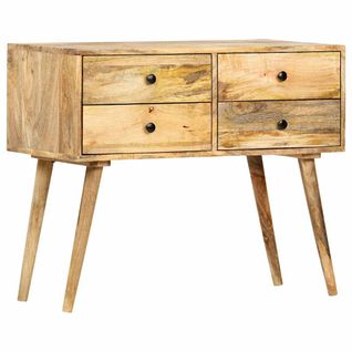 Buffet 85 X 40 X 71 Cm Bois De Manguier Massif