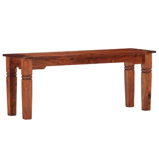 Banc 110 Cm Bois D'acacia Solide