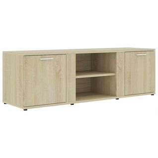 Meuble TV Chêne Sonoma 120x34x37 Cm Bois D’ingénierie