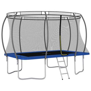 Ensemble De Trampoline Rectangulaire 335x244x90 Cm 150 Kg