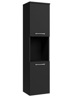 Colonne  Hauteur 131 Cm Noir Mat