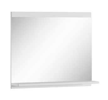 Miroir Avec Étagère Montreal 60 X 12 X 50 Cm   Blanc