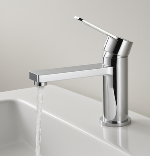 Robinet De Lavabo Chester   Chrome   Mitigeur Avec Kit De Montage Et Tuyaux