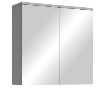 Armoire De Toilette Toledo 60 X 20 X 60 Cm   Gris Mat   Armoire De Salle De Bain Salle De Bain