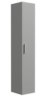 Colonne De Rangement De Pluto Hauteur 150cm - Gris Mat