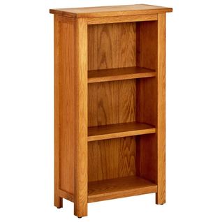 Bibliothèque 45x22,5x82 Cm Bois De Chêne Massif