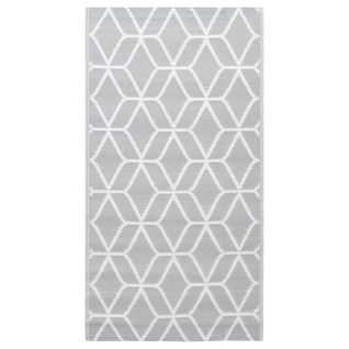 Tapis D'extérieur Arakil Gris 190x290 Cm Pp