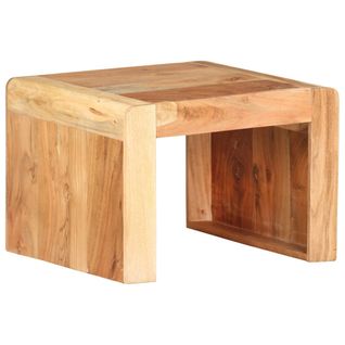 Table D'appoint 43x40x30 Cm Bois D'acacia Massif