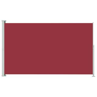 Auvent Latéral Rétractable De Patio 180x300 Cm Rouge
